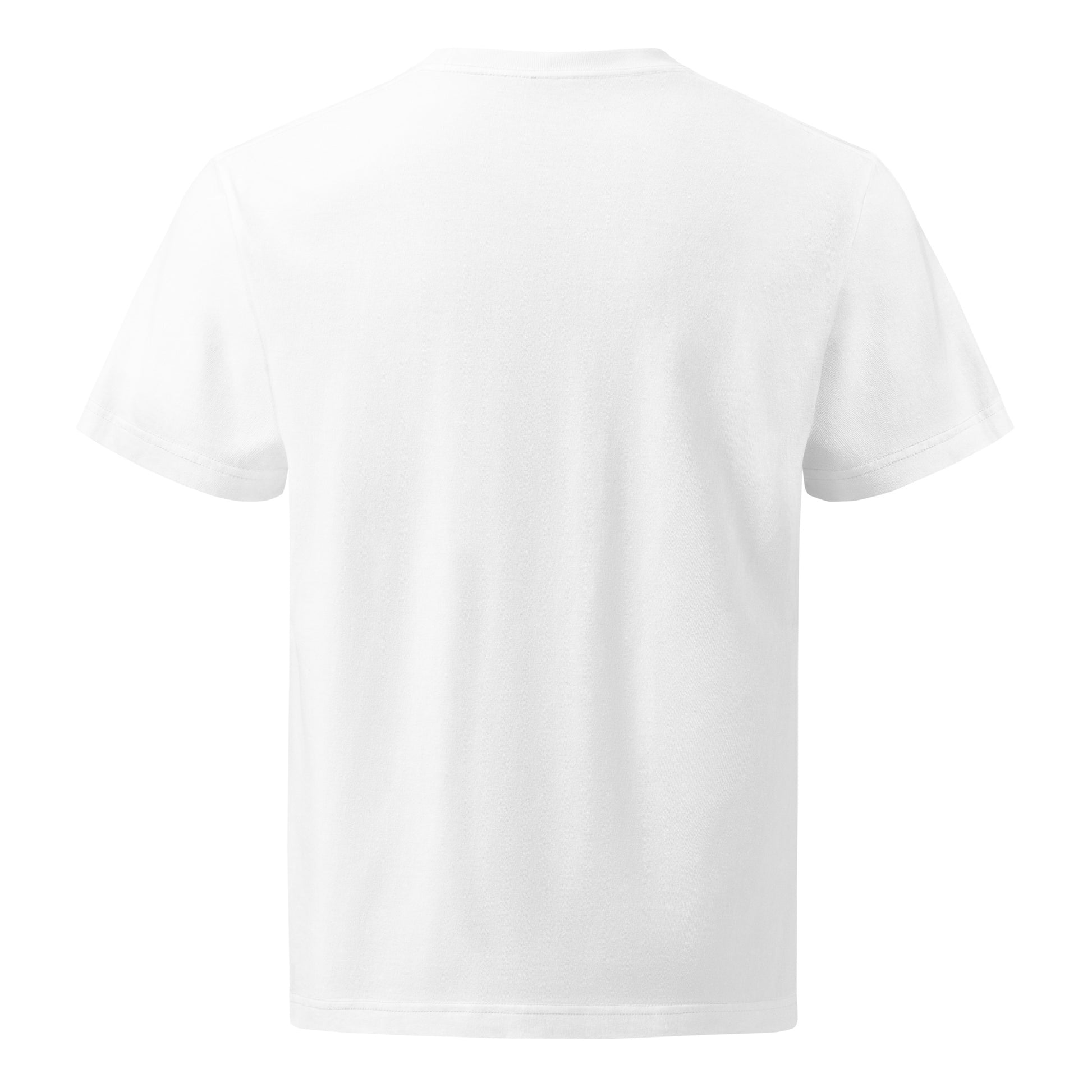 ペット似顔絵Tシャツ ホワイト 背面 シンプルデザイン